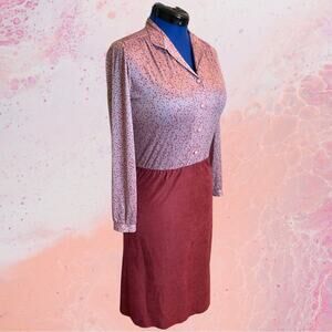 Attract cartoon wolves! SHIPS FREE. Vintage Nikki Midi Secretary Dress